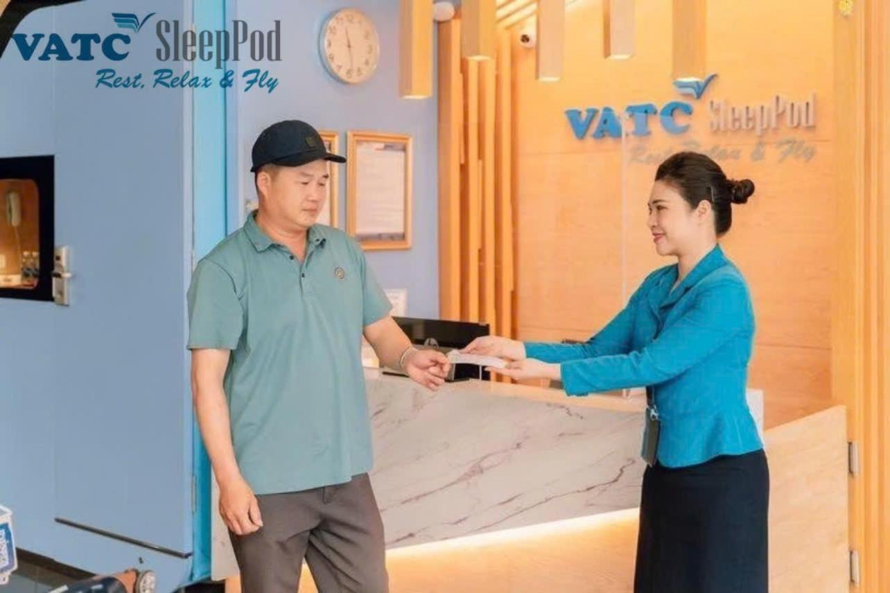 Vatc Sleep Pod Terminal 1 Noi Bai Exterior foto