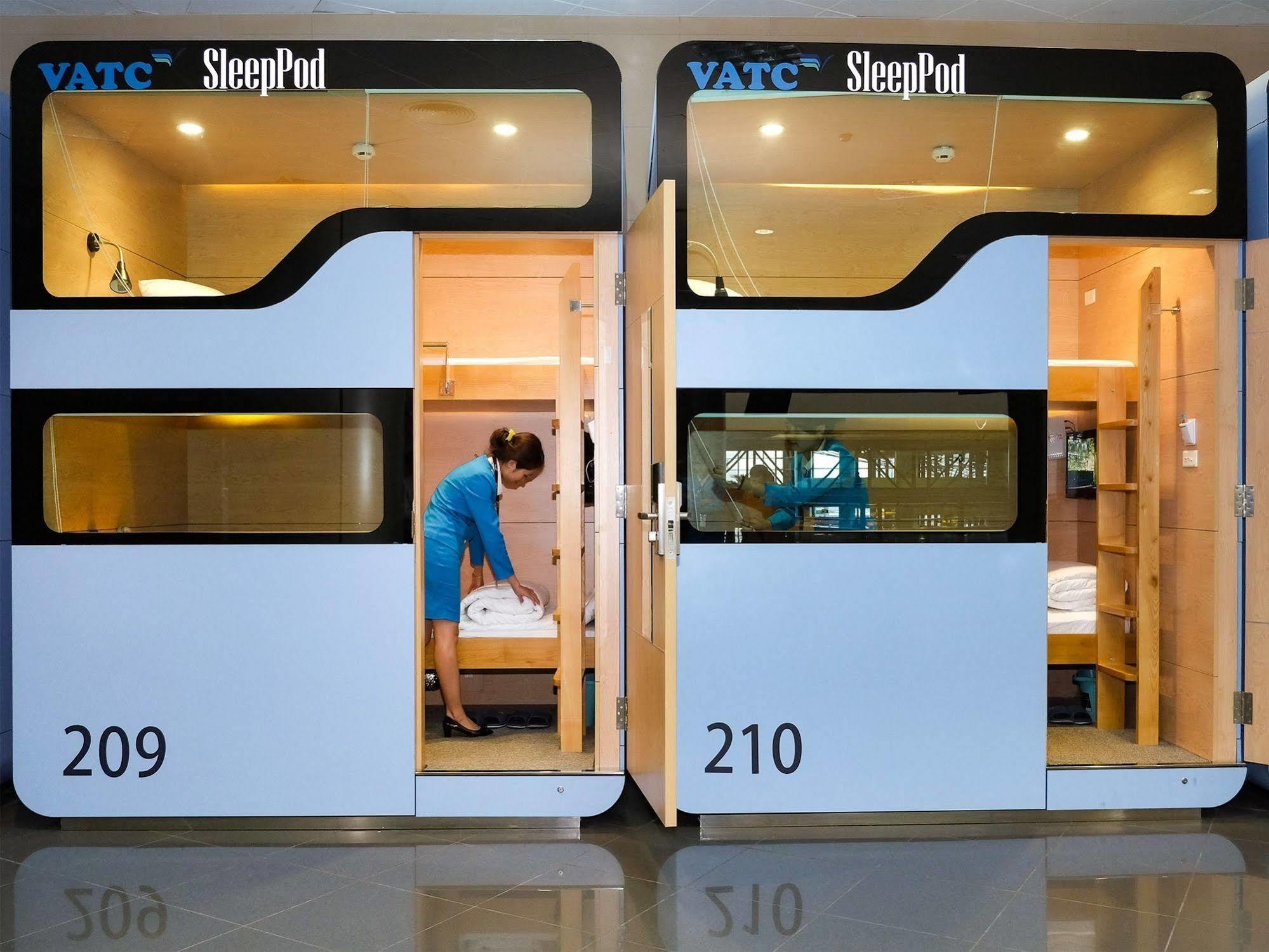 Vatc Sleep Pod Terminal 1 Noi Bai Exterior foto